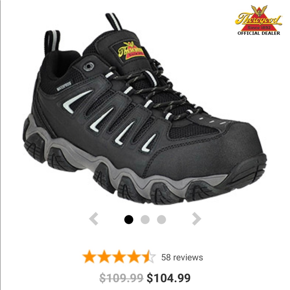Thorp good athletic shoes brand new never worn.  9.5W